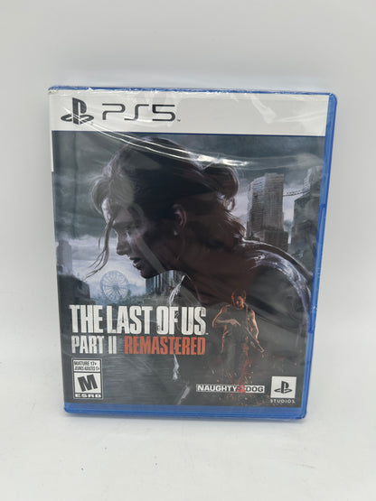 PLAYSTATION 5 (PS5) COMPLETE CIB BOX MANUAL GAME NTSC THE LAST OF US PART II REMASTERED