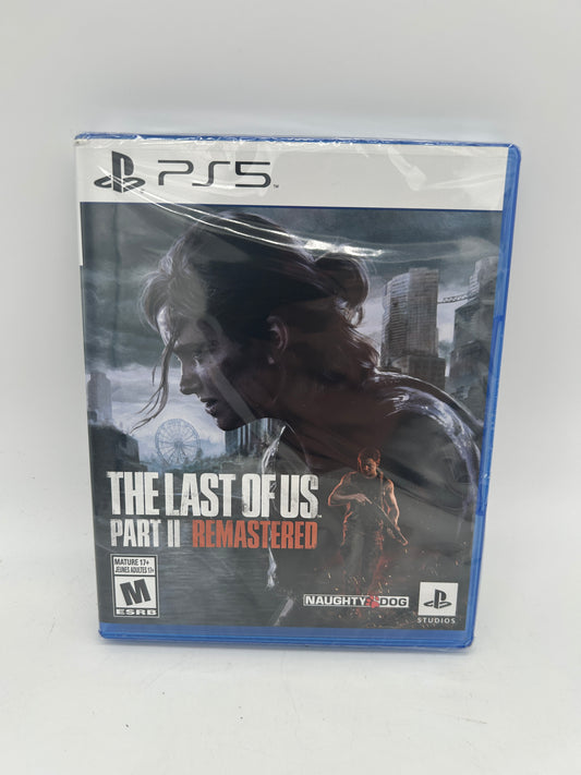 PLAYSTATION 5 (PS5) COMPLETE CIB BOX MANUAL GAME NTSC THE LAST OF US PART II REMASTERED