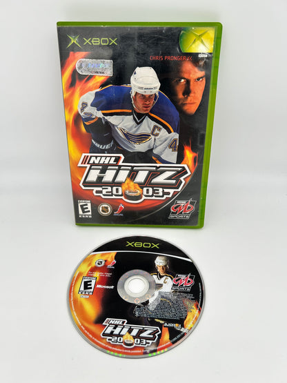 PiXEL-RETRO.COM : MICROSOFT XBOX COMPLETE CIB BOX MANUAL GAME NTSC NHL HITZ 2003