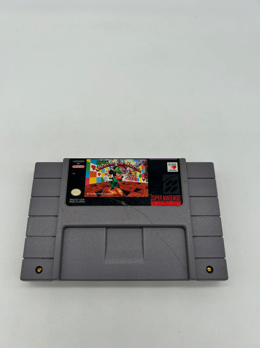 PiXEL-RETRO.COM : SUPER NINTENDO NES (SNES) GAME NTSC MICKEY'S ULTIMATE CHALLENGE