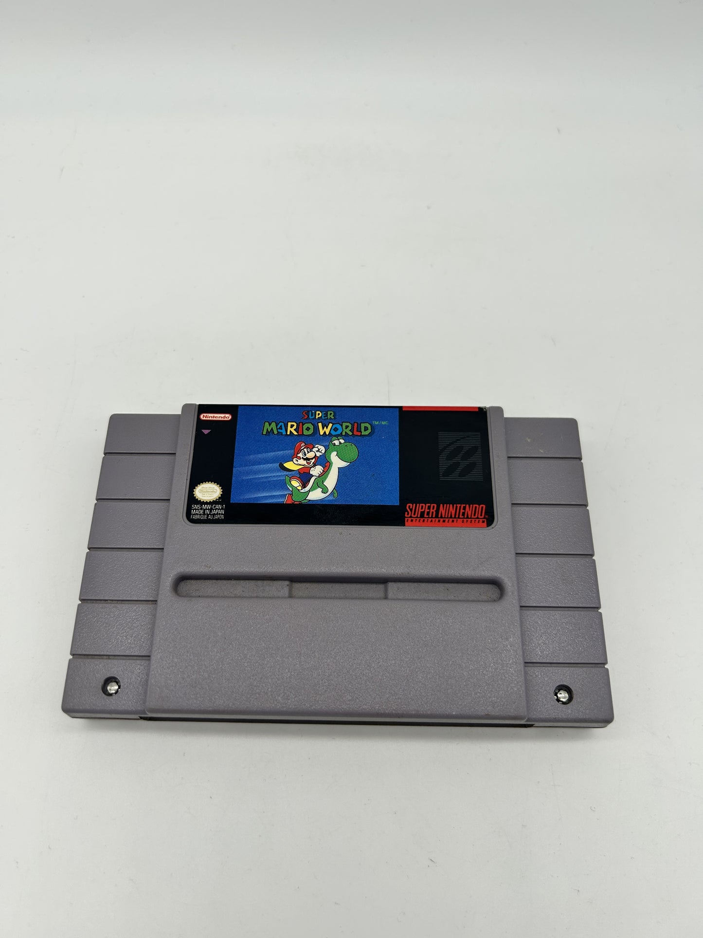 PiXEL-RETRO.COM : SUPER NINTENDO NES (SNES) GAME NTSC SUPER MARIO WORLD