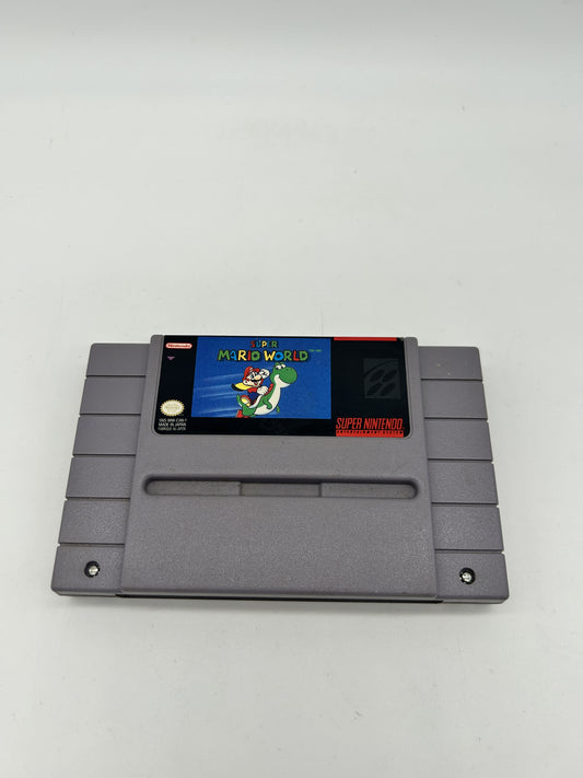 PiXEL-RETRO.COM : SUPER NINTENDO NES (SNES) GAME NTSC SUPER MARIO WORLD