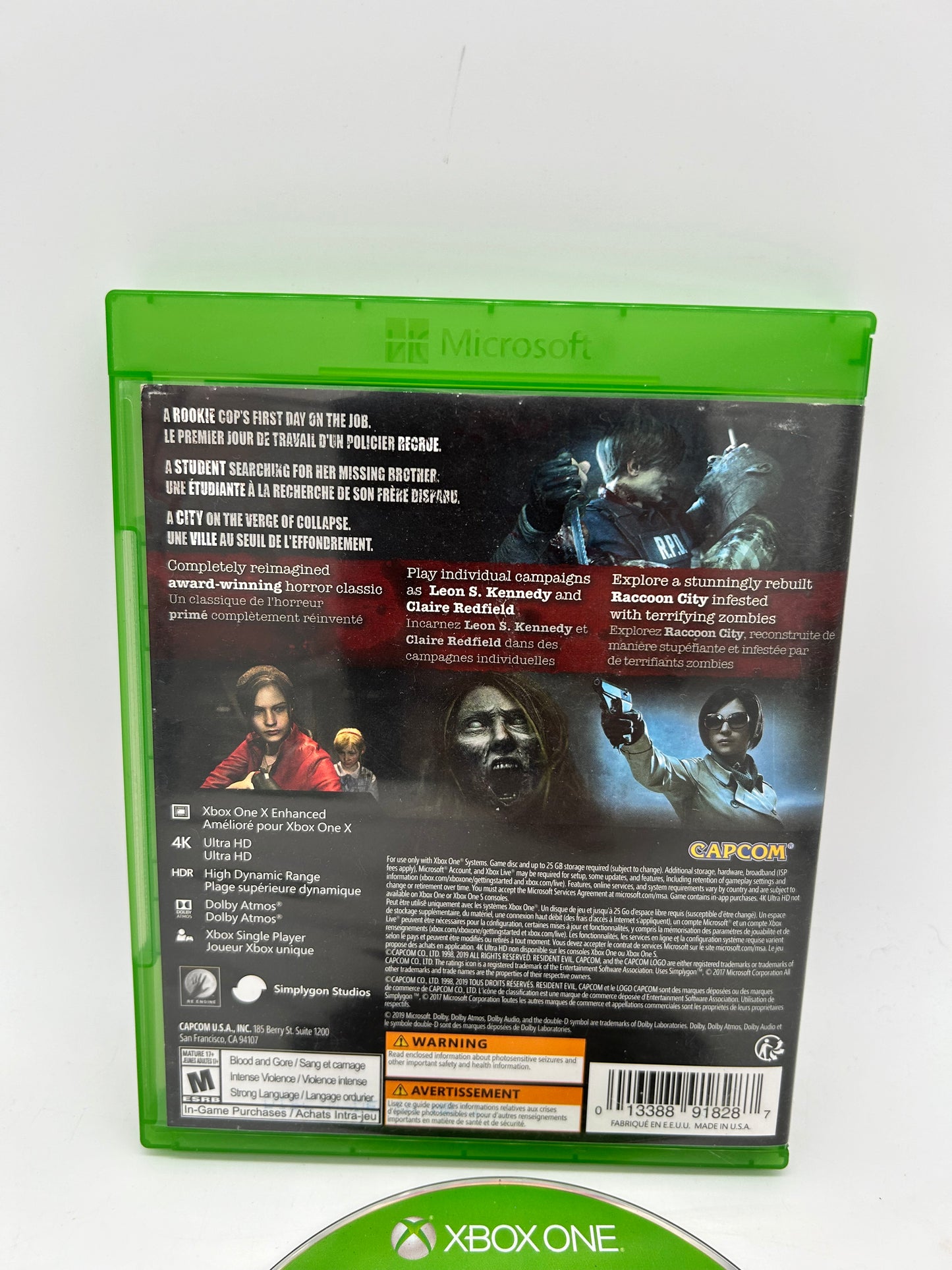 Microsoft XBOX ONE | RESiDENT EViL 2