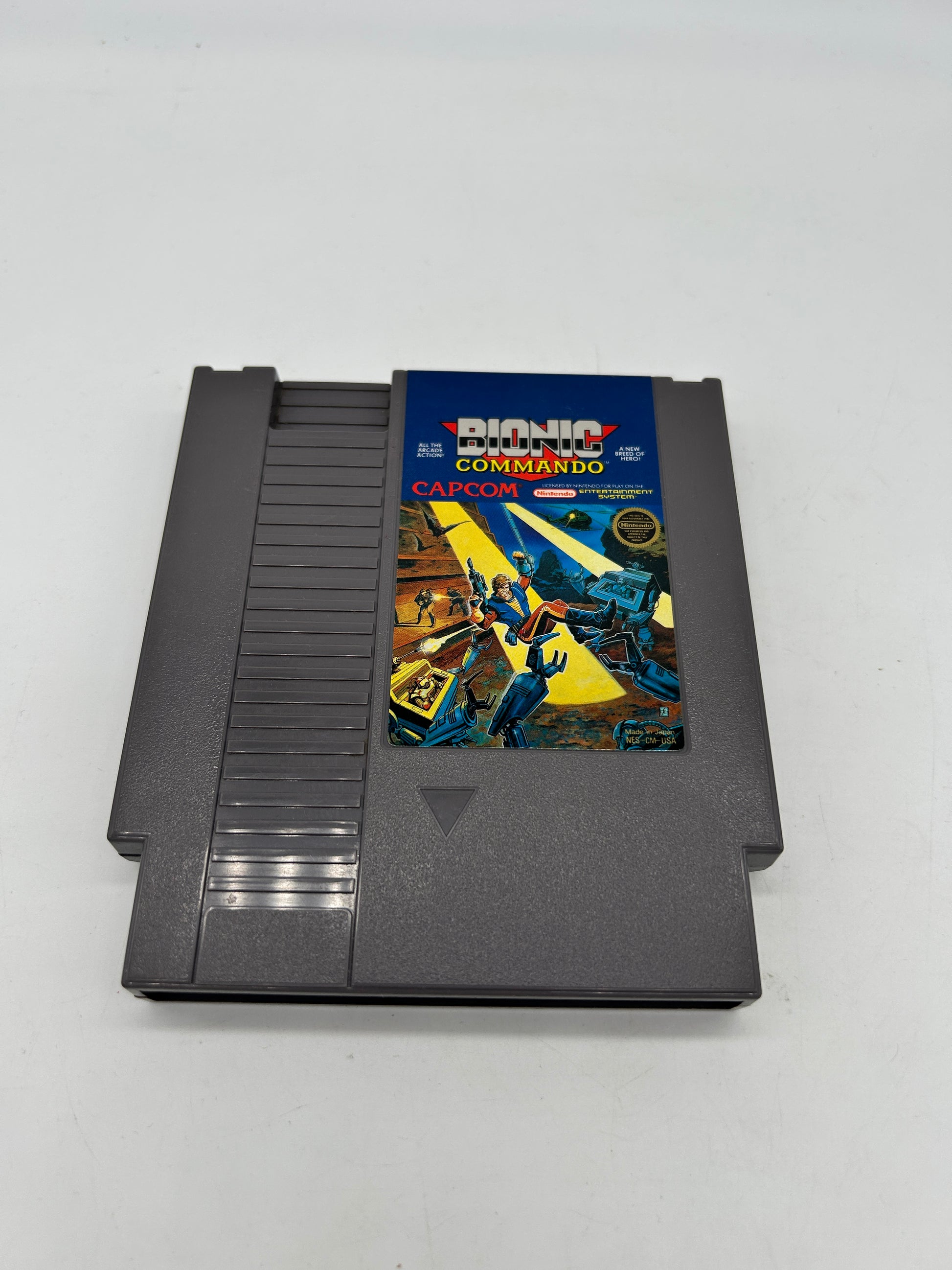 PiXEL-RETRO.COM : NINTENDO ENTERTAiNMENT SYSTEM (NES) GAME NTSC BIONIC COMMANDO