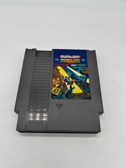 PiXEL-RETRO.COM : NINTENDO ENTERTAiNMENT SYSTEM (NES) GAME NTSC BIONIC COMMANDO