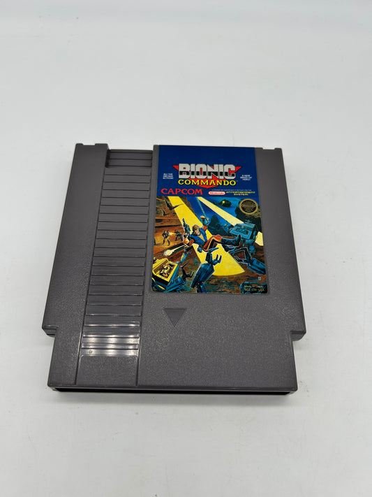 PiXEL-RETRO.COM : NINTENDO ENTERTAiNMENT SYSTEM (NES) GAME NTSC BIONIC COMMANDO