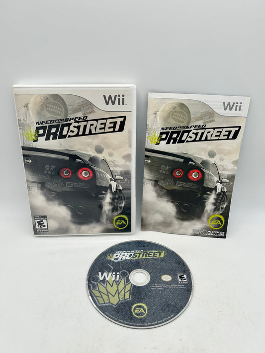 PiXEL-RETRO.COM : NINTENDO WII NEED FOR SPEED PROSTREET COMPLETE GAME BOX MANUAL NTSC 