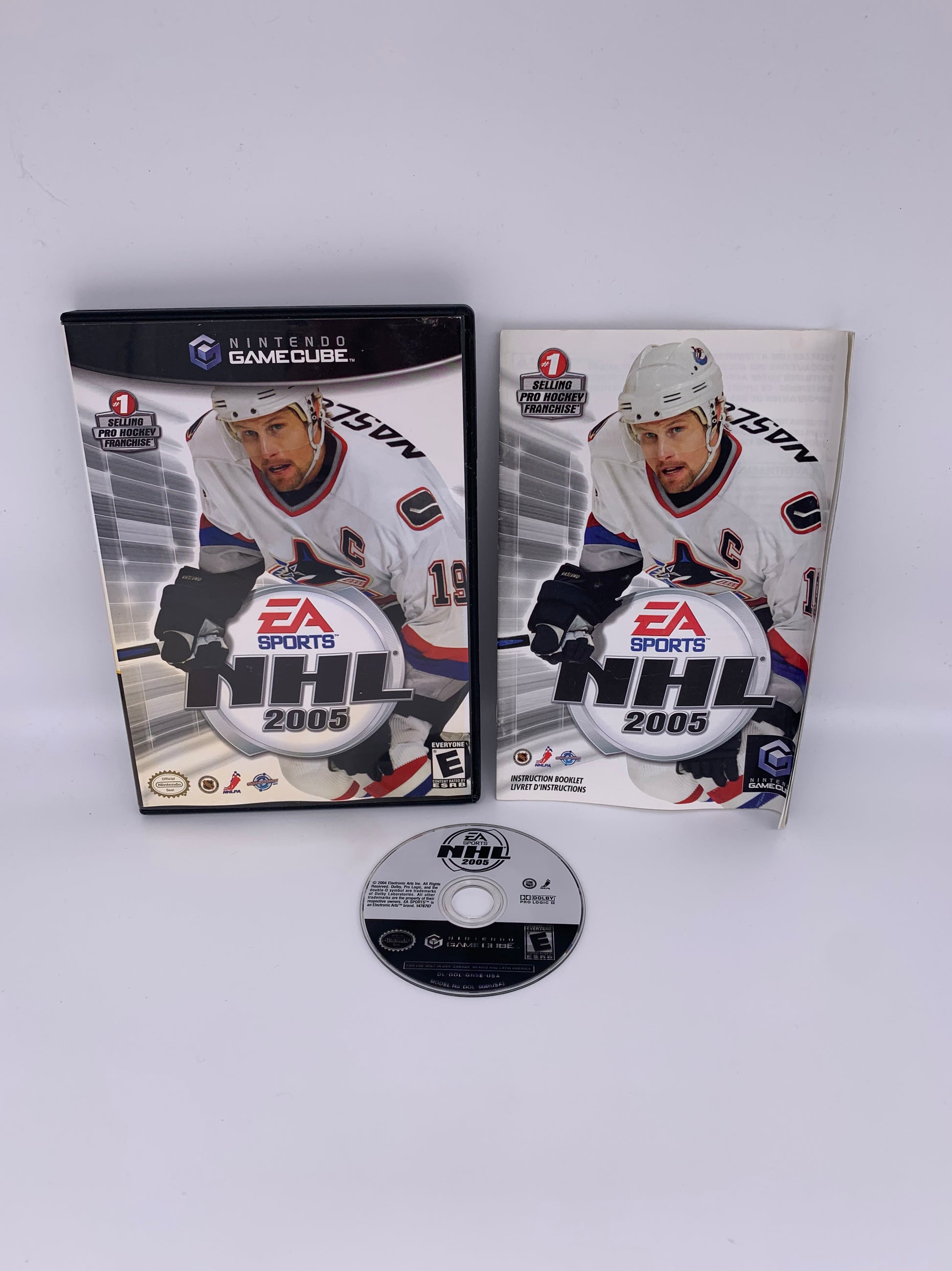 PiXEL-RETRO.COM : NINTENDO GAMECUBE COMPLETE CIB BOX MANUAL GAME NTSC NHL 2005