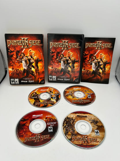 PiXEL-RETRO.COM : COMPUTER (PC) COMPLETE CIB BOX MANUAL GAME NTSC DUNGEON SIEGE II