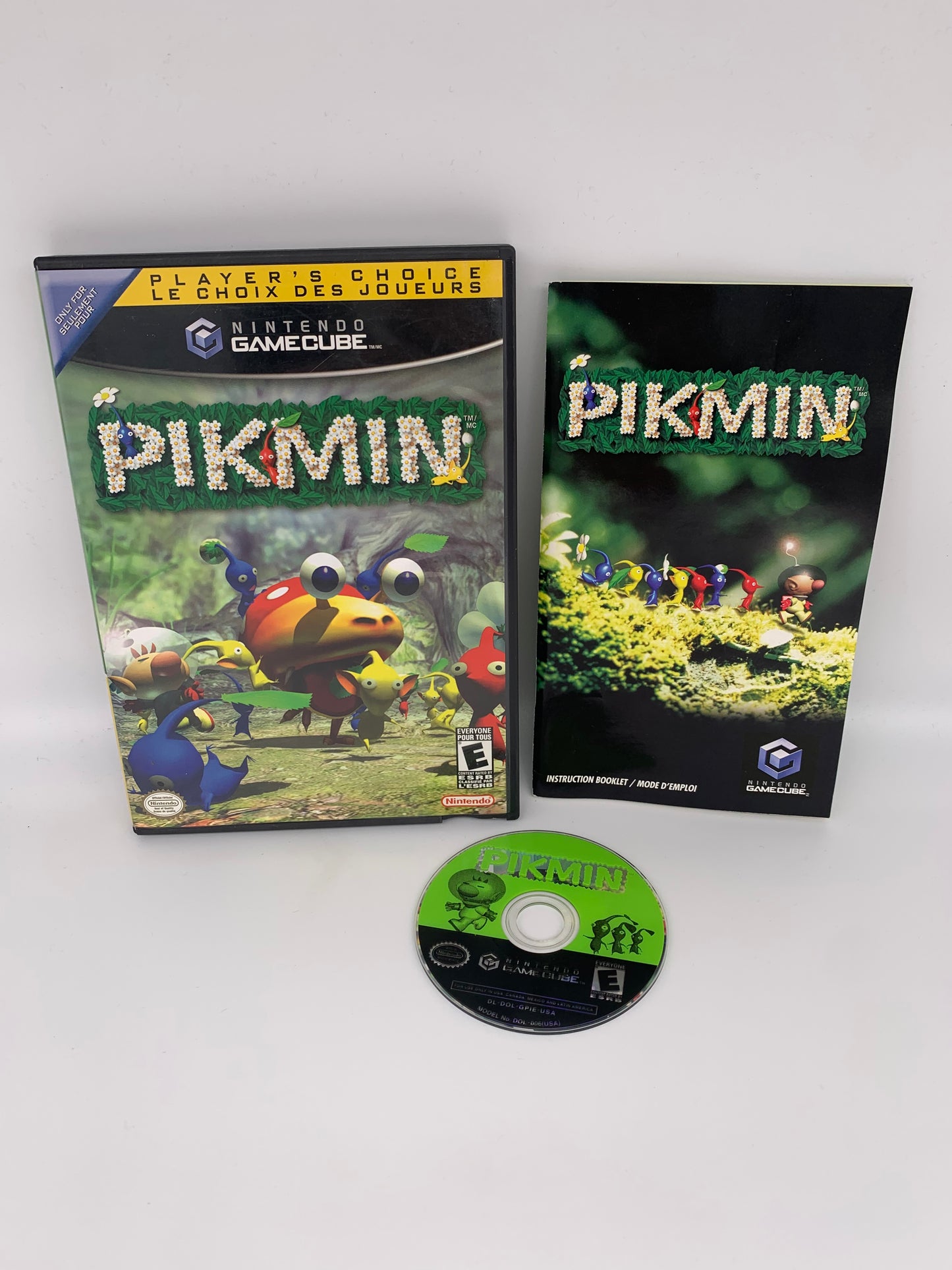 PiXEL-RETRO.COM : NINTENDO GAMECUBE COMPLETE CIB BOX MANUAL GAME NTSC PIKMIN