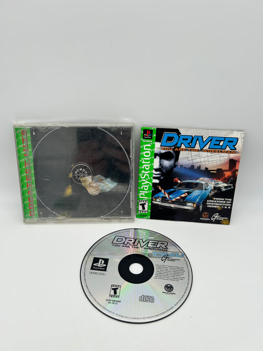 PiXEL-RETRO.COM : SONY PLAYSTATION 1 (PS1) COMPLET CIB BOX MANUAL GAME NTSC DRIVER YOU ARE THE WHEELMAN