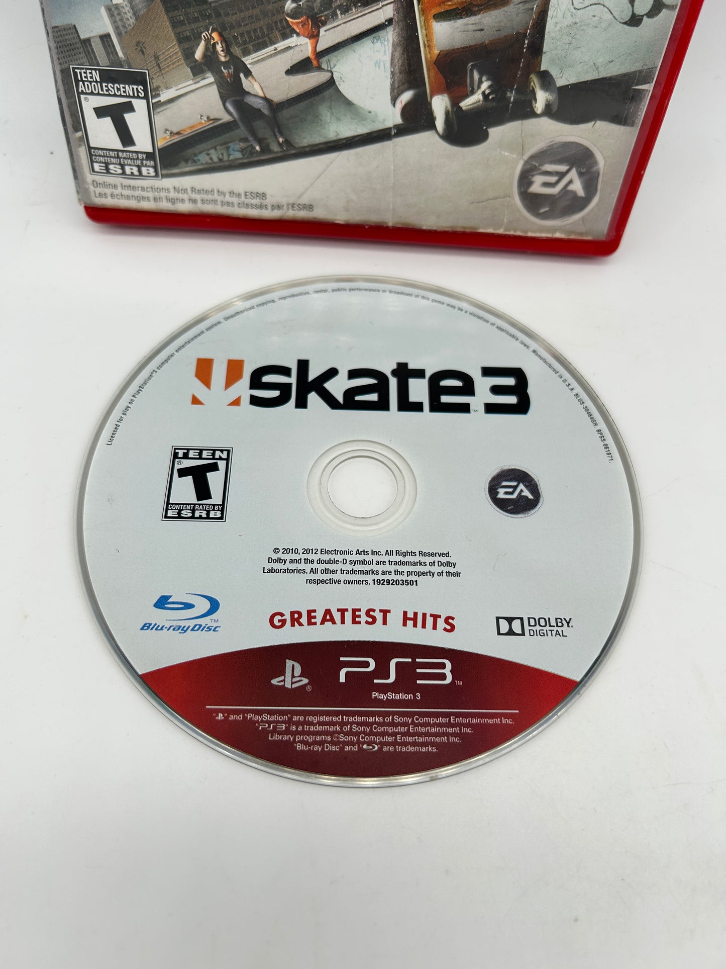 SONY PLAYSTATiON 3 [PS3] | SKATE 3 | GREATEST HiTS