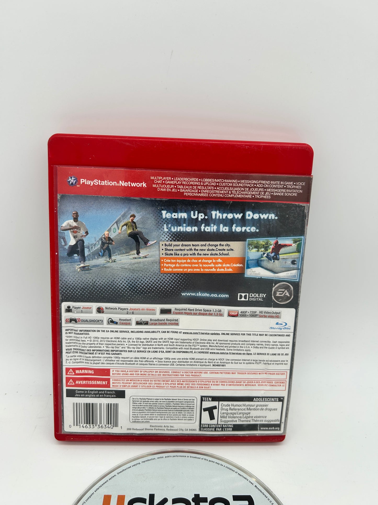 SONY PLAYSTATiON 3 [PS3] | SKATE 3 | GREATEST HiTS