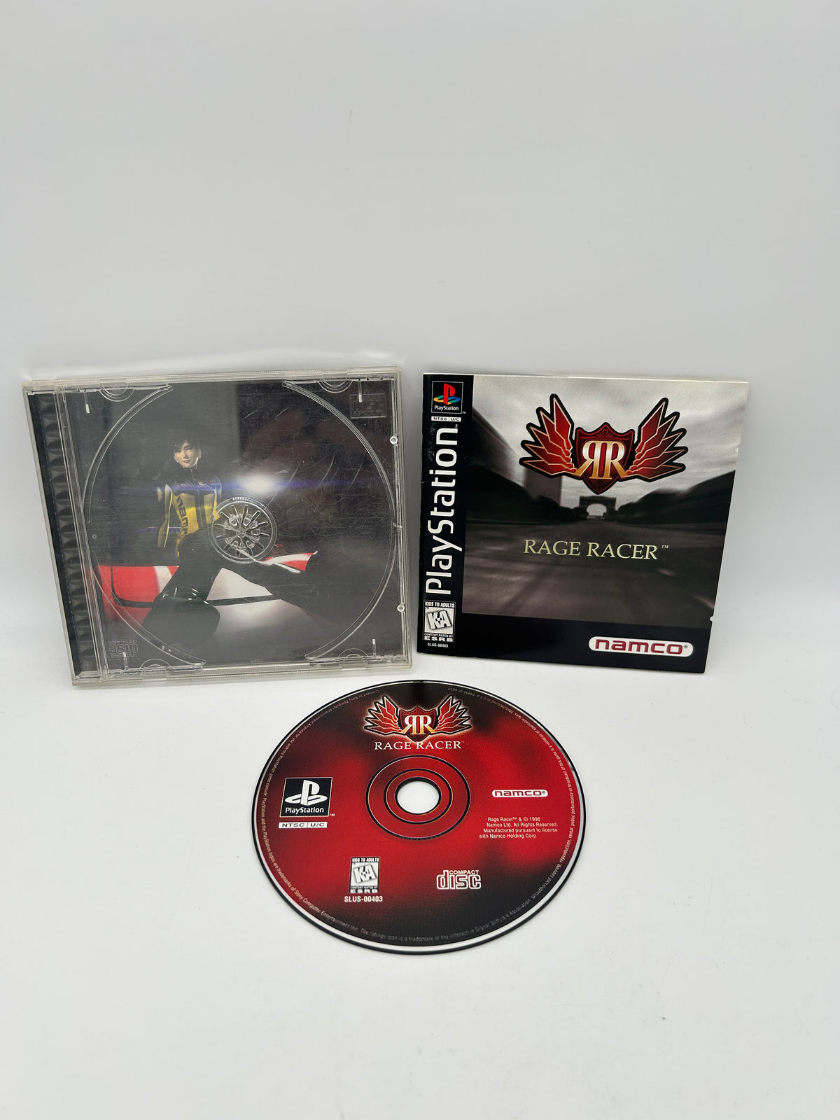 SONY PLAYSTATiON [PS1] | RAGE RACER – PiXEL-RETRO.COM