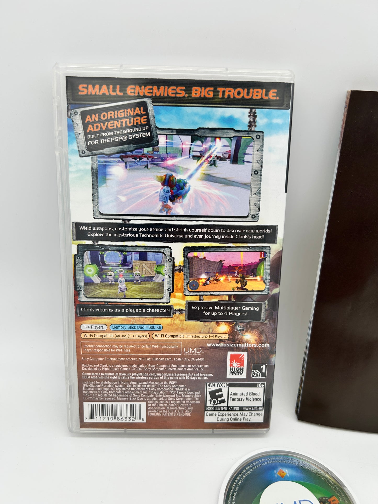 SONY PLAYSTATiON PORTABLE [PSP] | RATCHET &amp; CLANK SIZE MATTERS