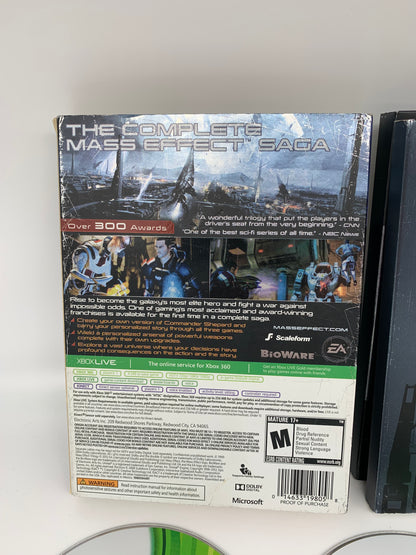 MiCROSOFT XBOX 360 | MASS EFFECT TRiLOGY | LiMiTED EDiTiON STEELCASE