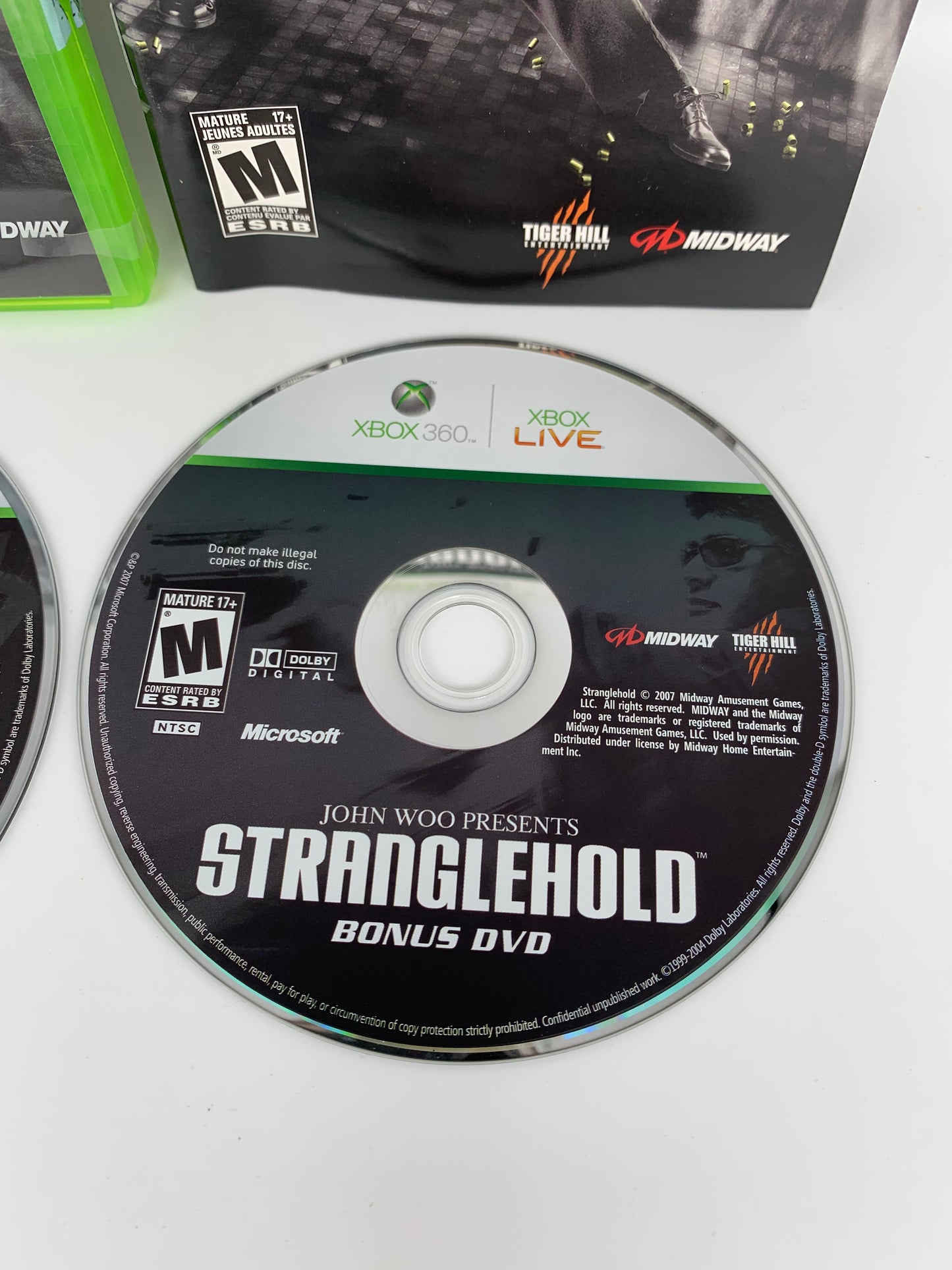 MiCROSOFT XBOX 360 | STRANGLEHOLD | COLLECTORS EDiTiON