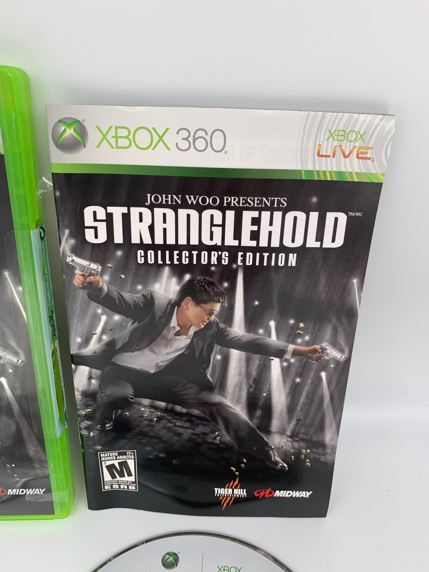 MiCROSOFT XBOX 360 | STRANGLEHOLD | COLLECTORS EDiTiON