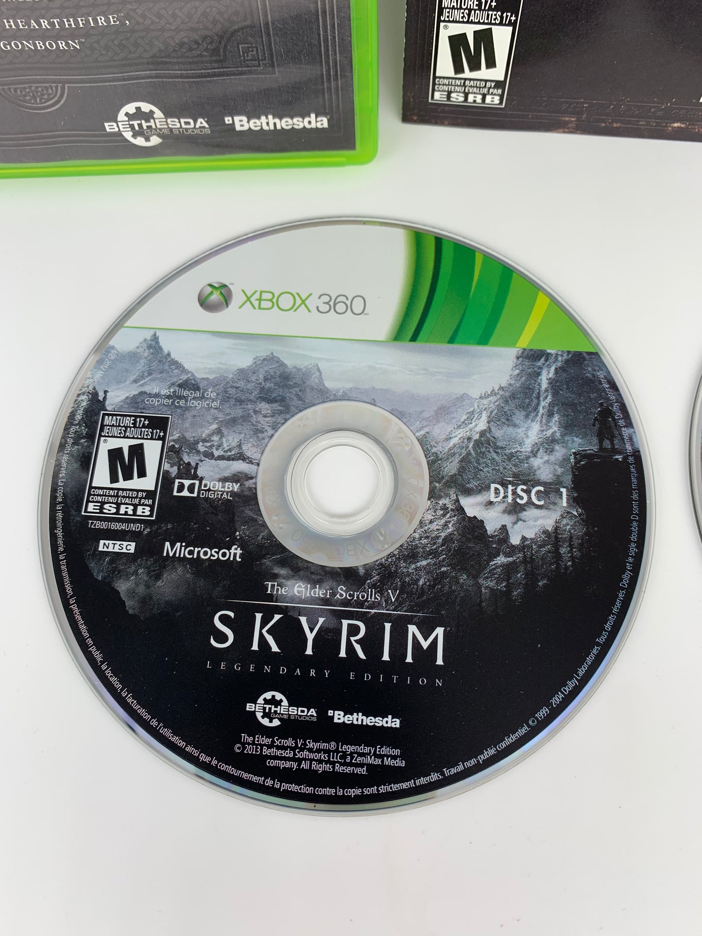 MiCROSOFT XBOX 360 | THE ELDER SCROLLS V SKYRiM | LEGENDARY EDiTiON