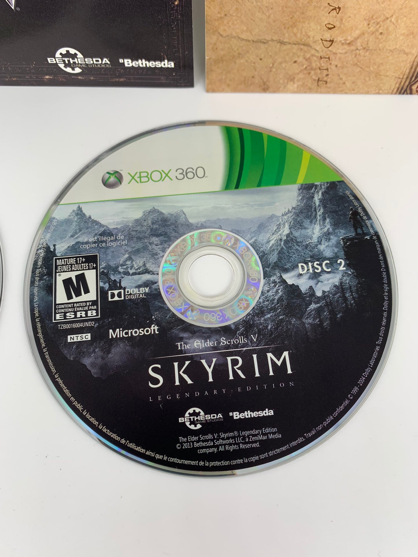 MiCROSOFT XBOX 360 | THE ELDER SCROLLS V SKYRiM | LEGENDARY EDiTiON