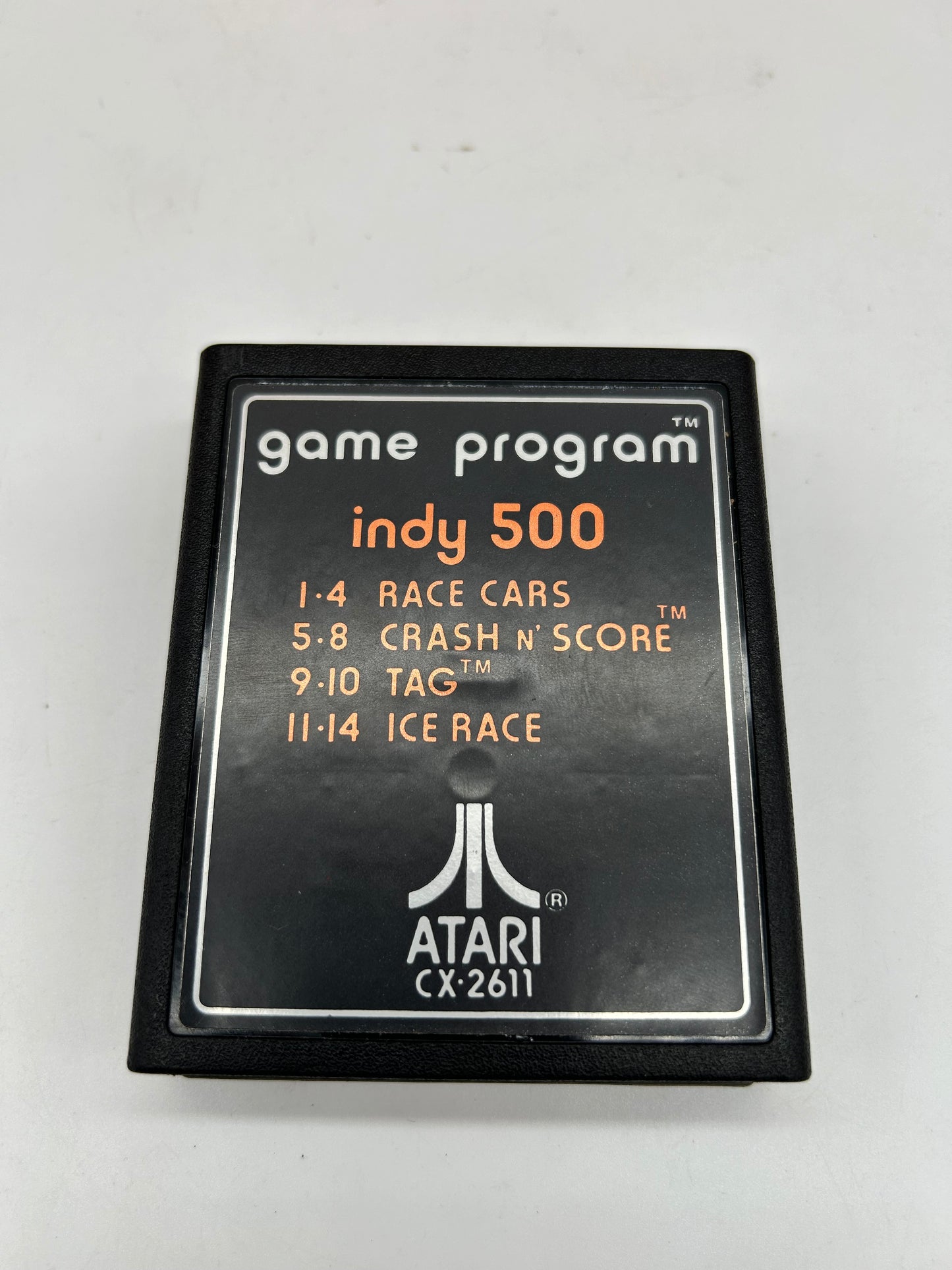 ATARI 2600 | iNDY 500 | TEXT LABEL CONTROLLER BUNDLE 1ST PRiNT VERSiON