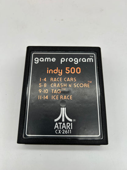 ATARi 2600 | iNDY 500 | TEXT LABEL CONTROLLER BUNDLE 1ST PRiNT VERSiON