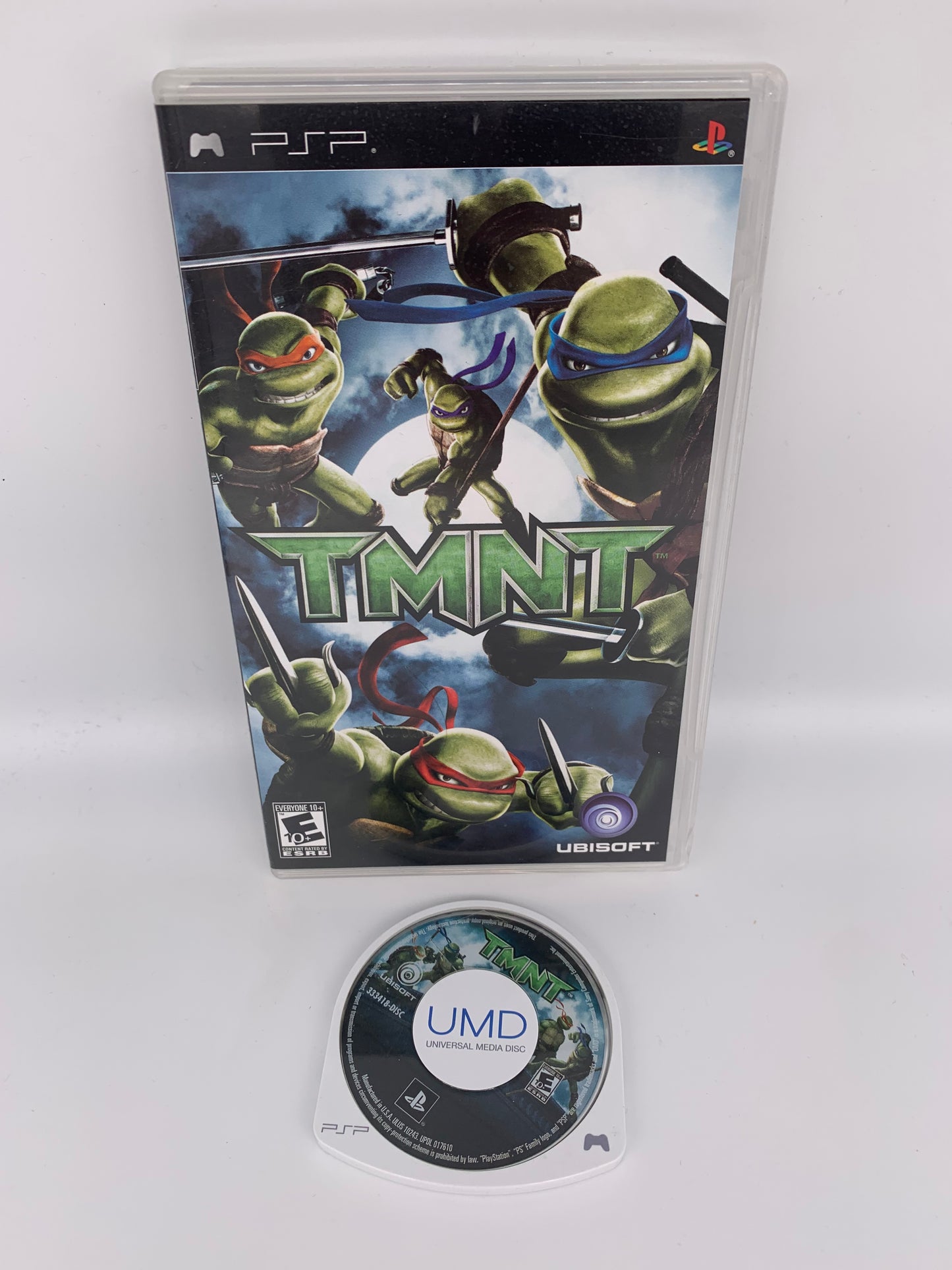 PiXEL-RETRO.COM : SONY PLAYSTATION PORTABLE (PSP) COMPLET CIB BOX MANUAL GAME NTSC TMNT TEENAGE MUTANT NINJA TURTLES