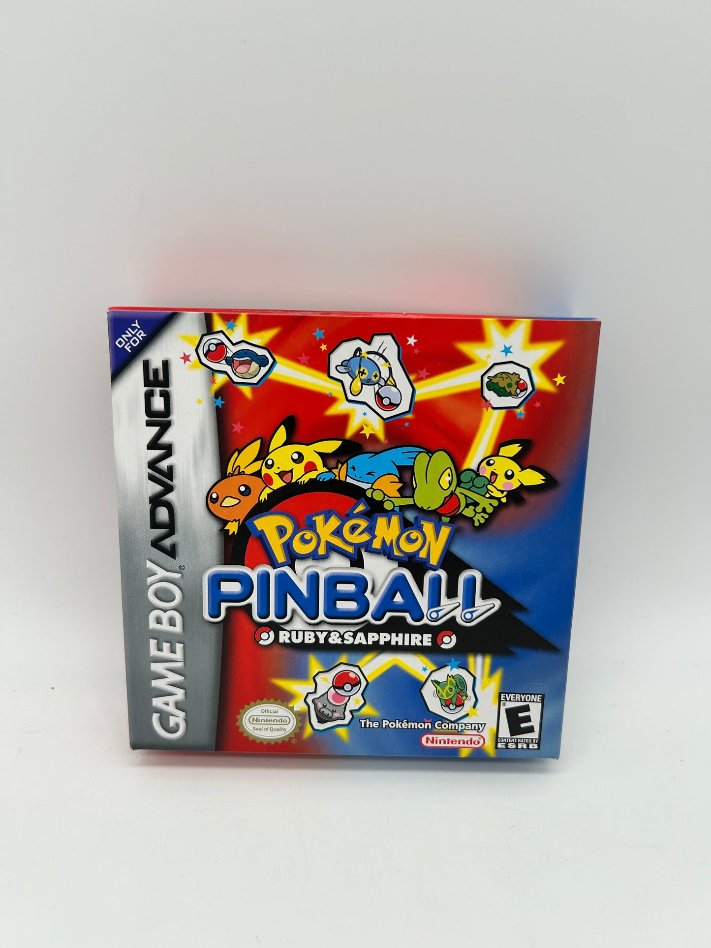 NiNTENDO GAME BOY ADVANCE [GBA] | POKEMON PiNBALL RUBY & SAPPHiRE