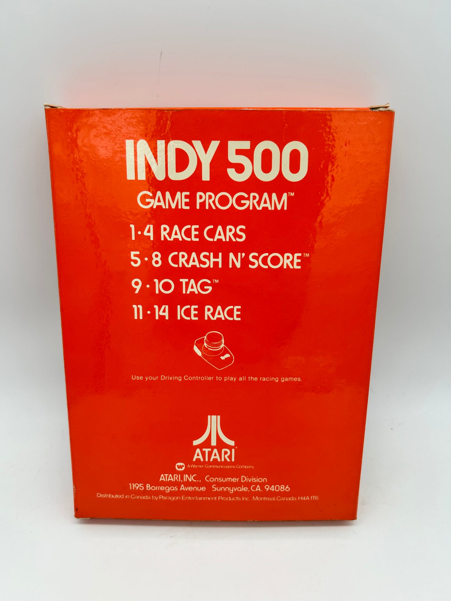 ATARi 2600 | iNDY 500 | TEXT LABEL CONTROLLER BUNDLE 1ST PRiNT VERSiON