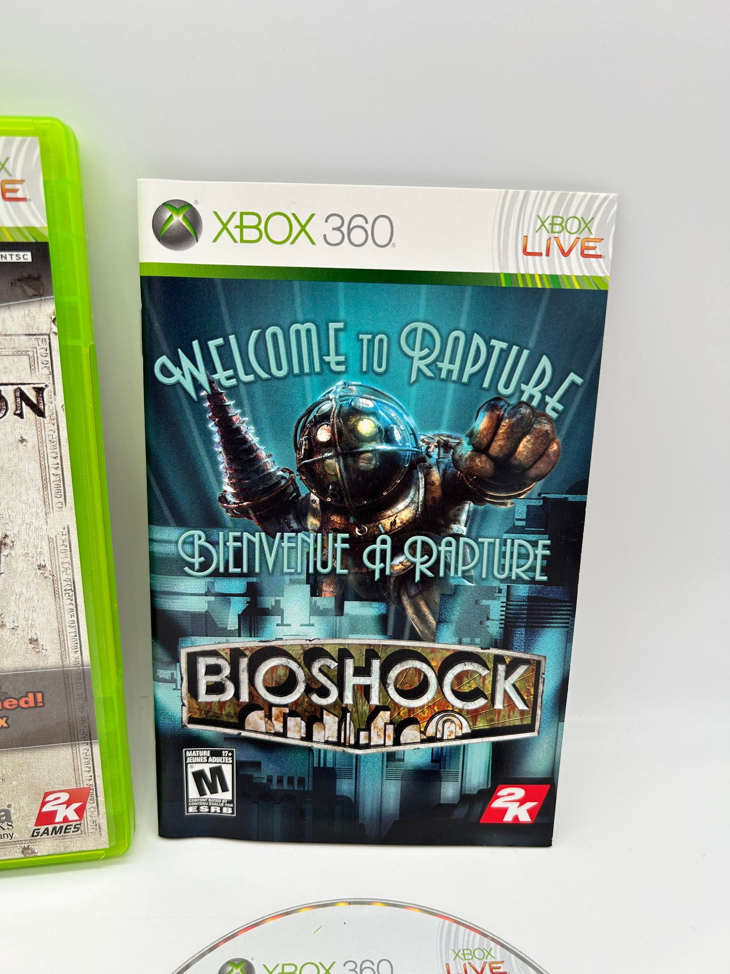 Microsoft XBOX 360 | BiOSHOCK &amp; THE ELDER SCROLLS IV OBLiViON