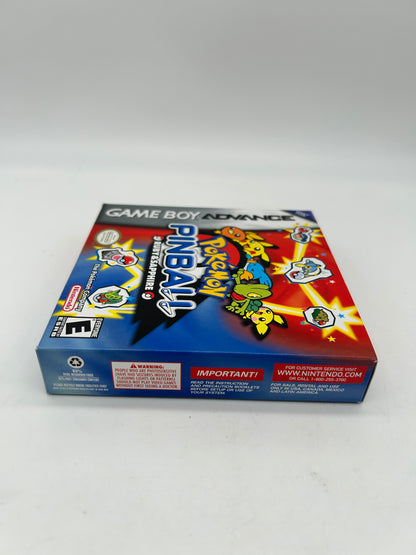 NiNTENDO GAME BOY ADVANCE [GBA] | POKEMON PiNBALL RUBY & SAPPHiRE
