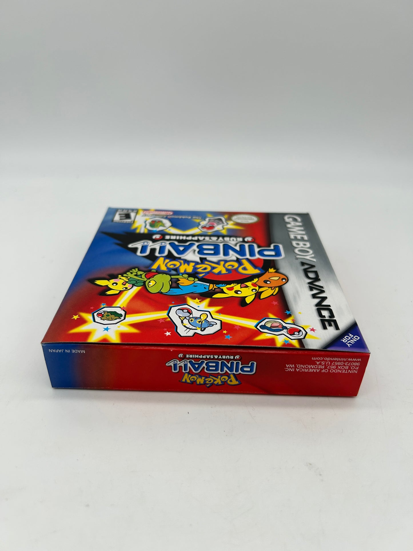 NiNTENDO GAME BOY ADVANCE [GBA] | POKEMON PiNBALL RUBY & SAPPHiRE