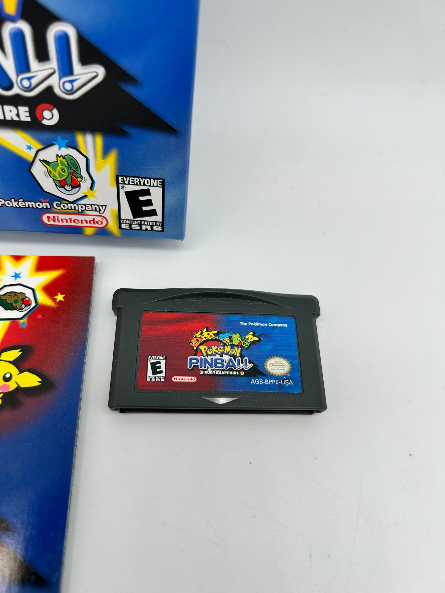 NiNTENDO GAME BOY ADVANCE [GBA] | POKEMON PiNBALL RUBY & SAPPHiRE
