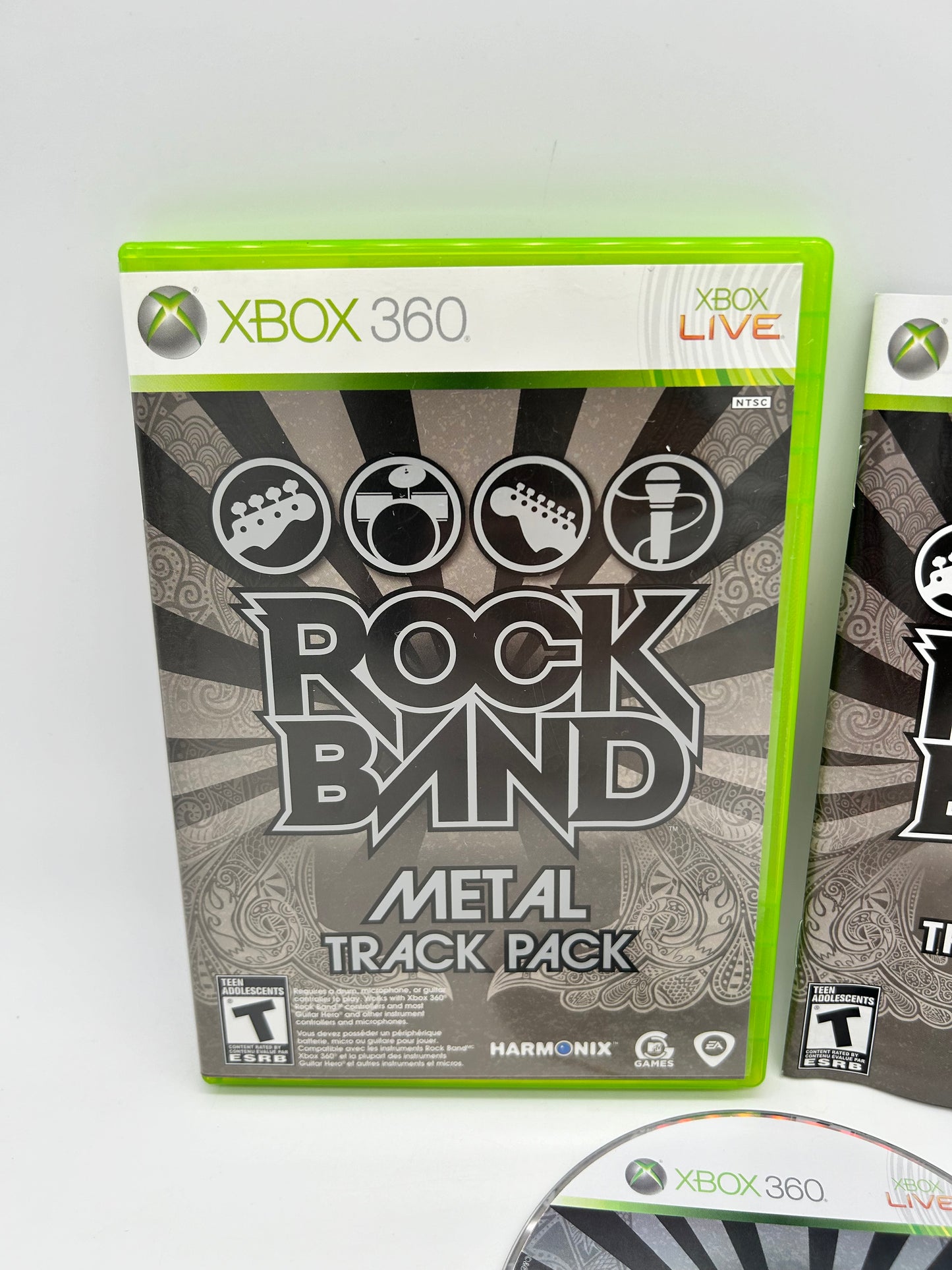 MiCROSOFT XBOX 360 | ROCK BAND METAL TRACK PACK