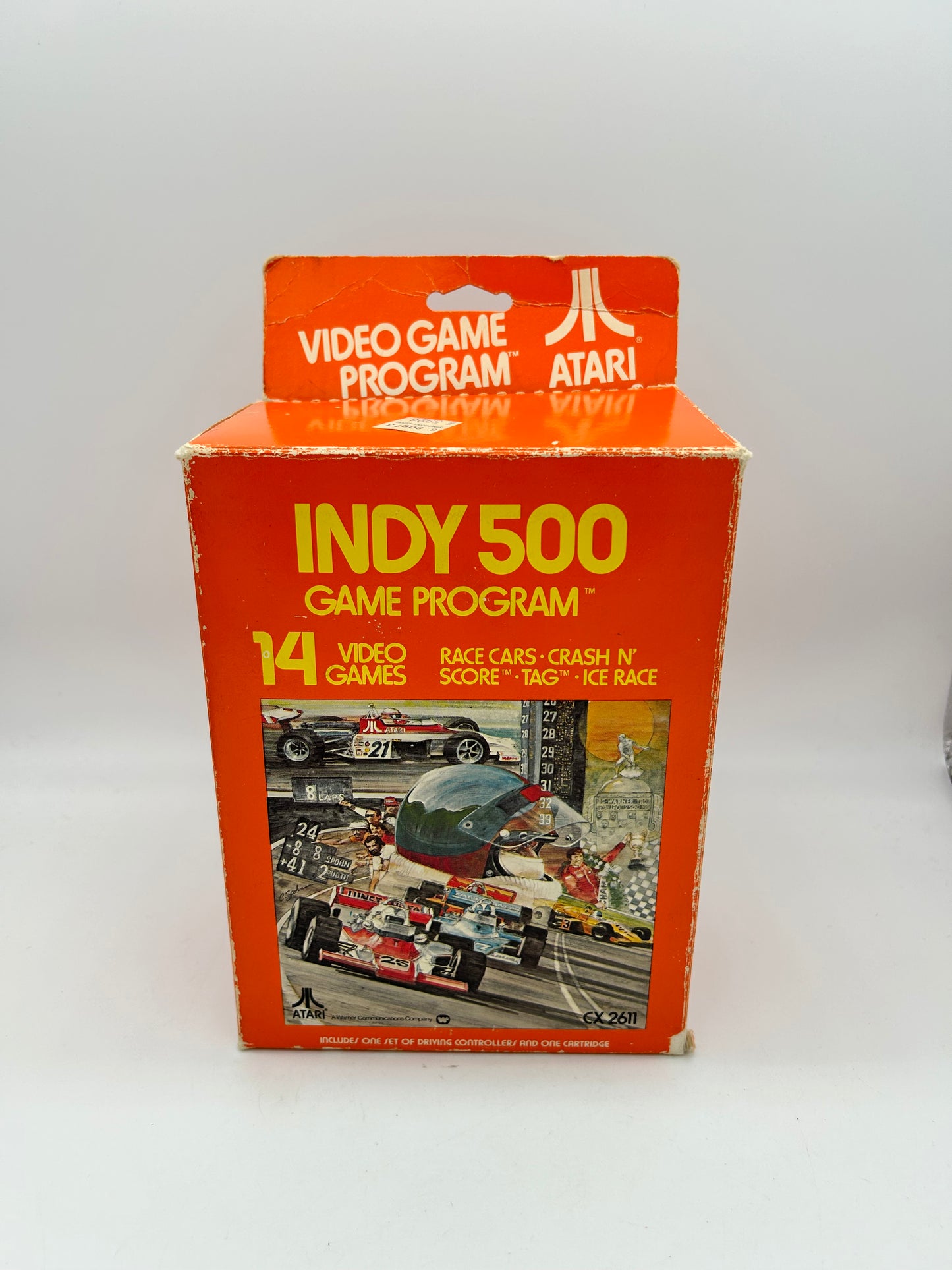 ATARi 2600 | iNDY 500 | TEXT LABEL CONTROLLER BUNDLE 1ST PRiNT VERSiON