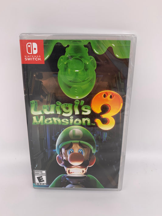 PiXEL-RETRO.COM : NINTENDO SWITCH NEW SEALED IN BOX COMPLETE MANUAL GAME NTSC LUIGI'S MANSION 3