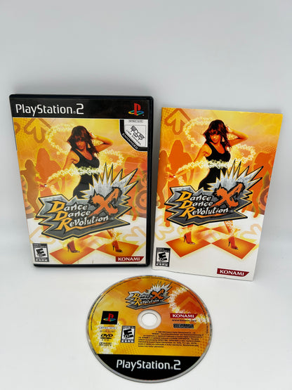 PiXEL-RETRO.COM : SONY PLAYSTATION 2 (PS2) COMPLET CIB BOX MANUAL GAME NTSC DANCE DANCE REVOLUTION X