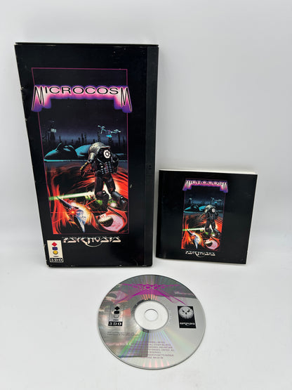 PiXEL-RETRO.COM : 3DO PANASONIC INSTRUCTION MANUAL NTSC GAME COMPLET CIB MICROCOSM