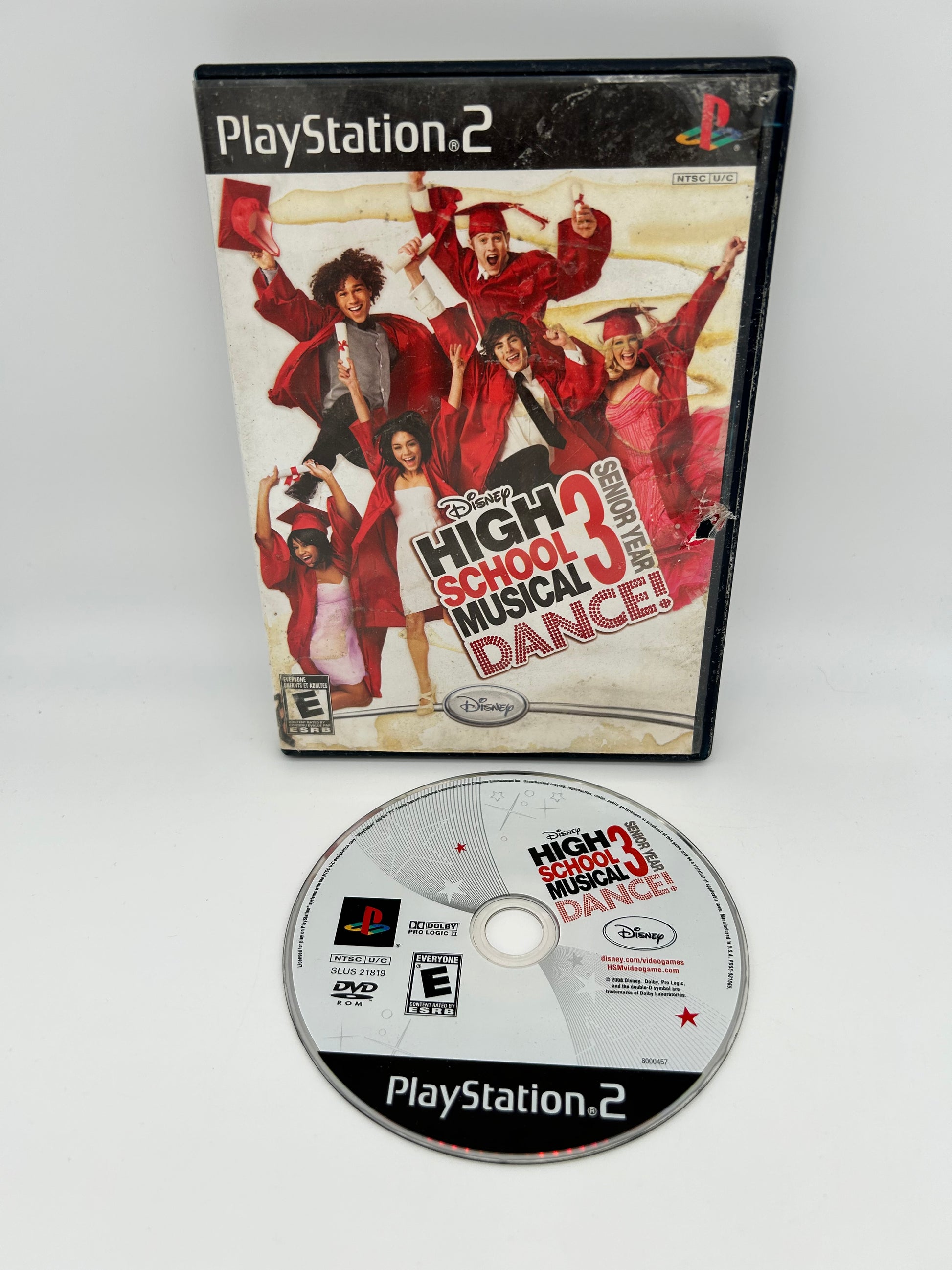 SONY PLAYSTATiON 2 PS2 DiSNEY HiGH SCHOOL MUSiCAL DANCE 3 SENiOR YEAR –  PiXEL-RETRO.COM