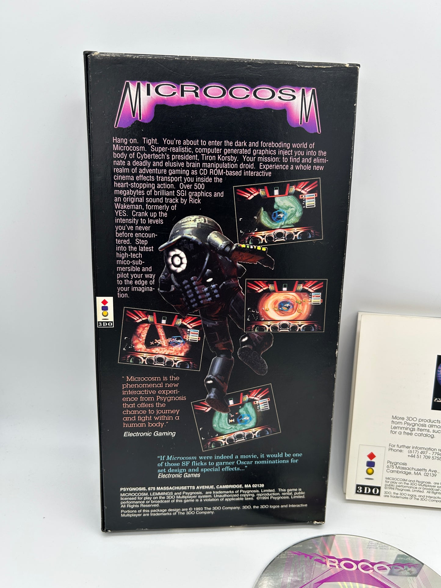 3DO PANASONiC | MiCROCOSM | LONG BOX VERSiON