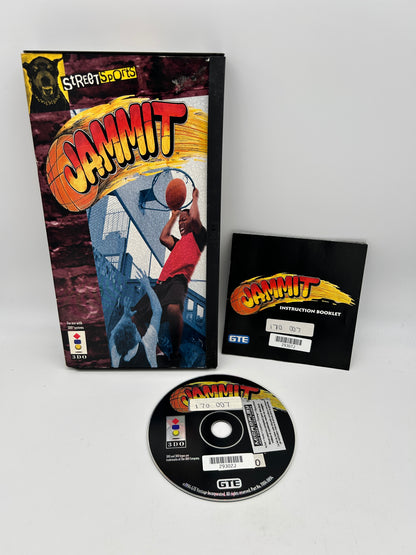 PiXEL-RETRO.COM : 3DO PANASONIC INSTRUCTION MANUAL NTSC GAME COMPLET CIB JAMMIT