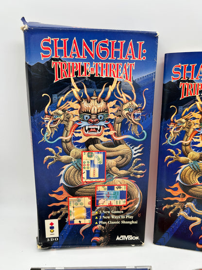 3DO PANASONiC | SHANGHAi TRIPLE THREAT | LONG BOX VERSiON