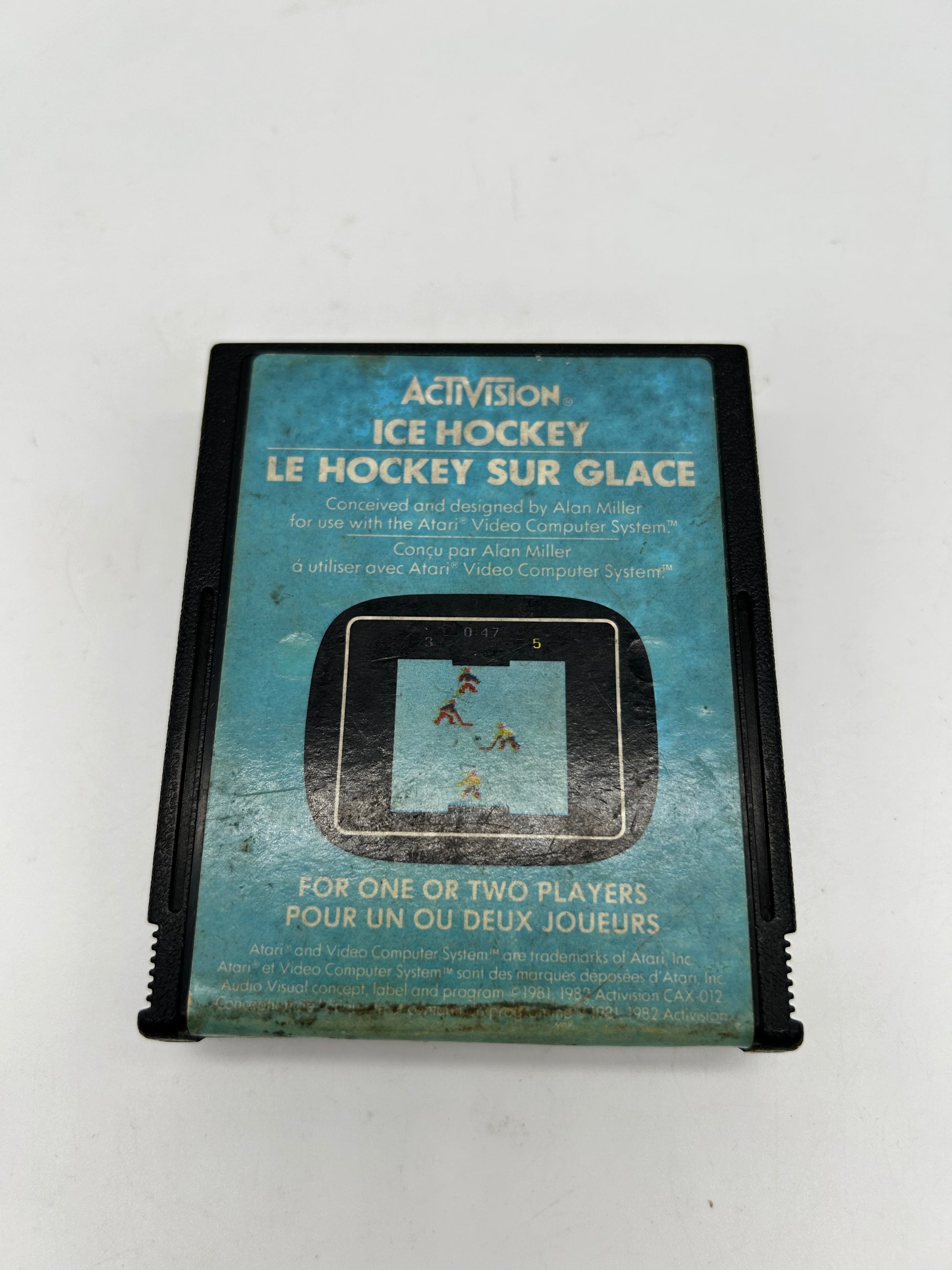 PiXEL-RETRO.COM : ATARI 2600 NTSC GAME ICE HOCKEY LE HOCKEY SUR GLACE