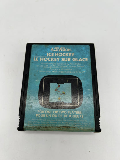 PiXEL-RETRO.COM : ATARI 2600 NTSC GAME ICE HOCKEY LE HOCKEY SUR GLACE