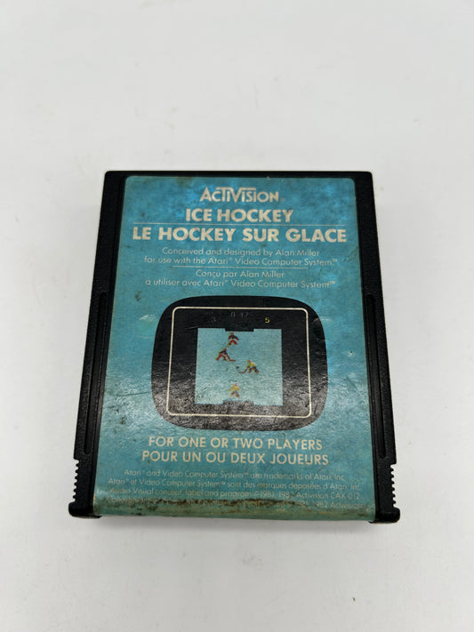 PiXEL-RETRO.COM : ATARI 2600 NTSC GAME ICE HOCKEY LE HOCKEY SUR GLACE