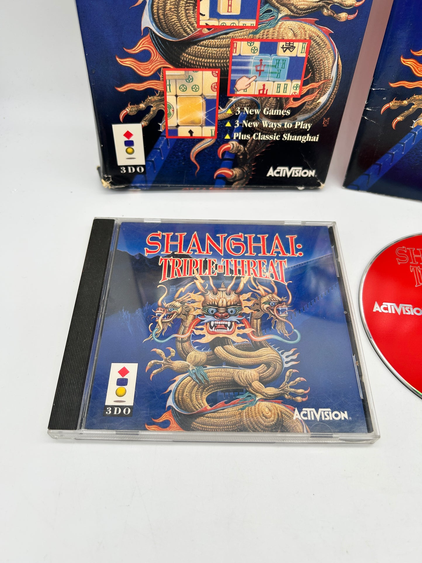 3DO PANASONiC | SHANGHAi TRIPLE THREAT | LONG BOX VERSiON
