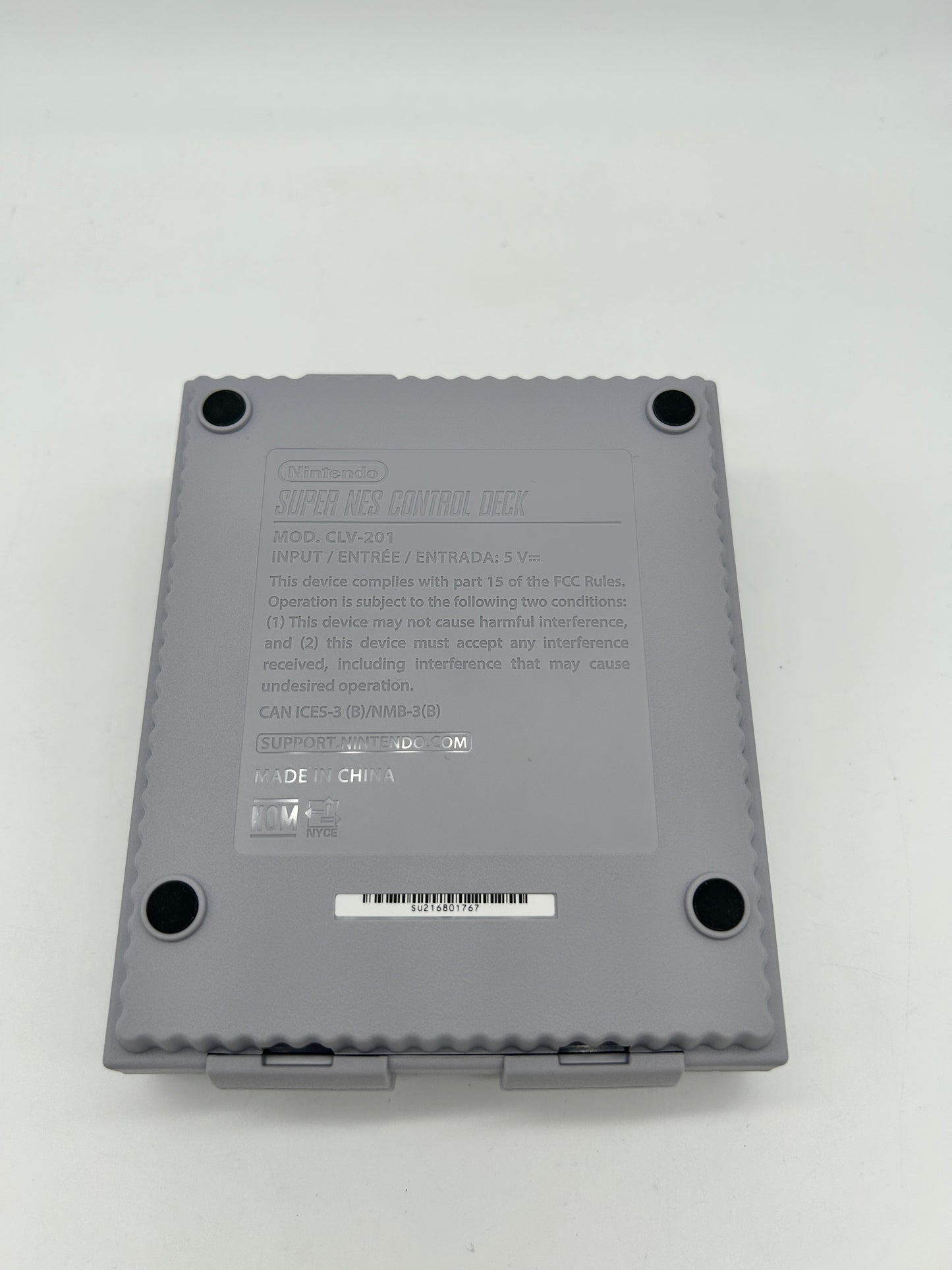 SUPER NiNTENDO [SNES] CLASSiC EDiTiON CONSOLE | MODEL CLV-201