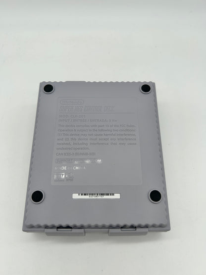 SUPER NiNTENDO [SNES] CLASSiC EDiTiON CONSOLE | MODEL CLV-201