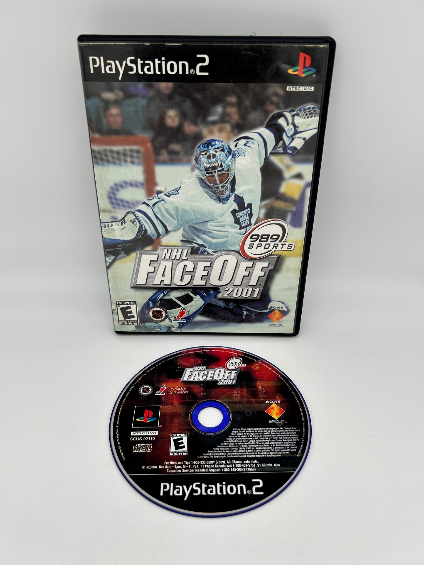 PiXEL-RETRO.COM : SONY PLAYSTATION 2 (PS2) COMPLET CIB BOX MANUAL GAME NTSC NHL FACEOFF 2001