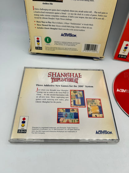 3DO PANASONiC | SHANGHAi TRIPLE THREAT | LONG BOX VERSiON